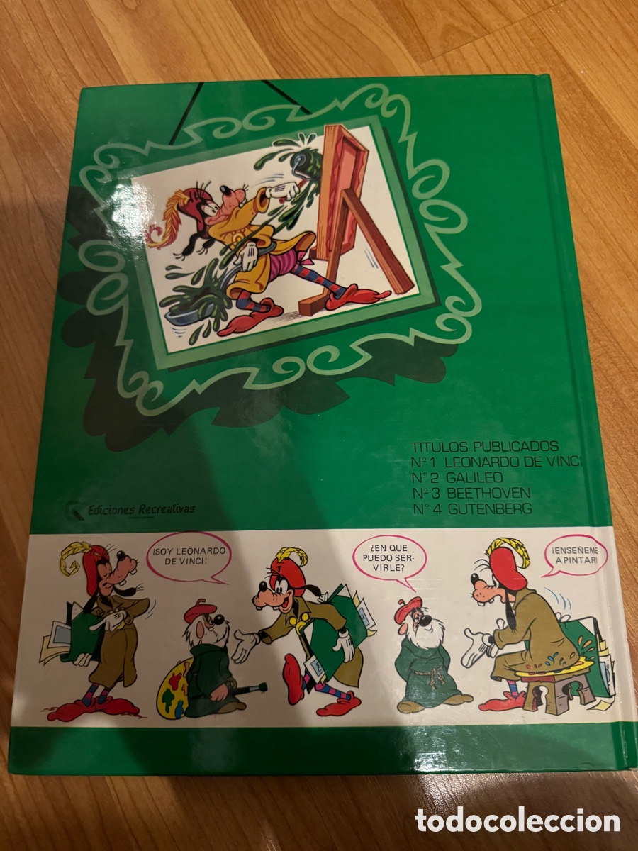 C&oacute;mics: Walt Disney - Grandes Genios - Leonardo de Vinci - Foto 5