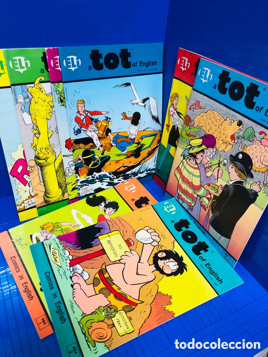 Comics: 8 NUMEROS TEBEOS JUVENILES EN INGLES - A TOT OF ENGLISH ●