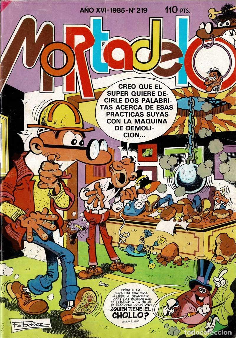 C&oacute;mics: Mortadelo. Revista Semanal No. 219 - Foto 1
