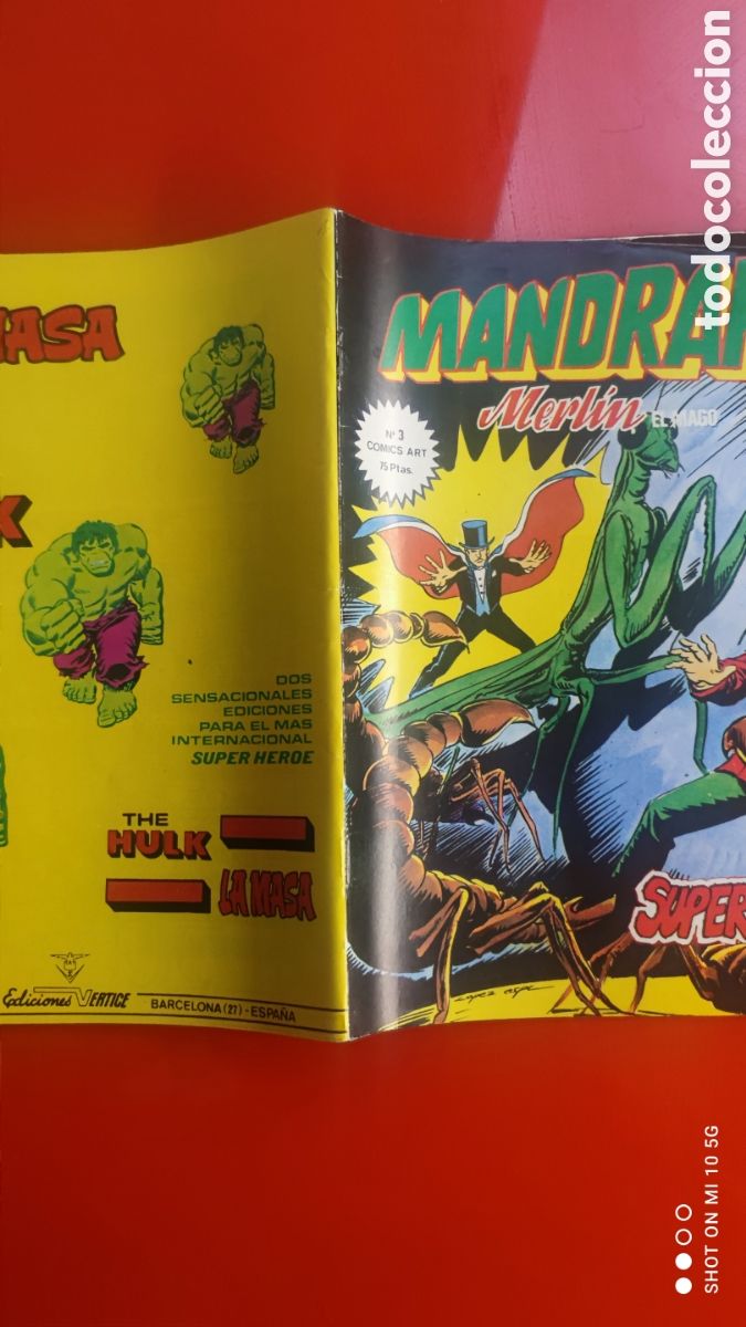 C&oacute;mics: MANDRAKE MERLIN EL MAGO,N&deg; 3 - SUPER EL&Eacute;CTRICO - Foto 3