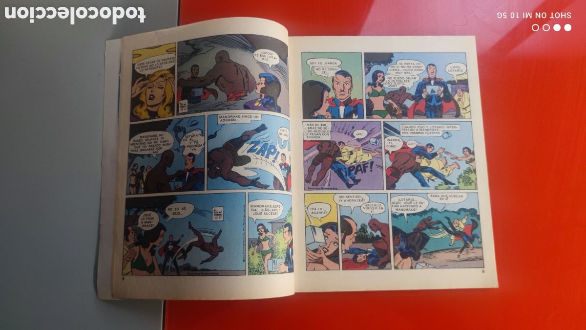 C&oacute;mics: MANDRAKE MERLIN EL MAGO,N&deg; 3 - SUPER EL&Eacute;CTRICO - Foto 5