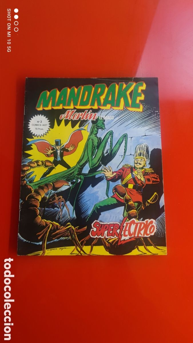 C&oacute;mics: MANDRAKE MERLIN EL MAGO,N&deg; 3 - SUPER EL&Eacute;CTRICO - Foto 1
