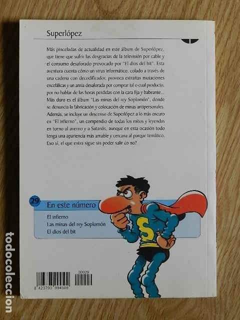 C&oacute;mics: Super Lopez El Infierno Las minas del rey soplom&oacute;n y El dios del bit - Foto 2
