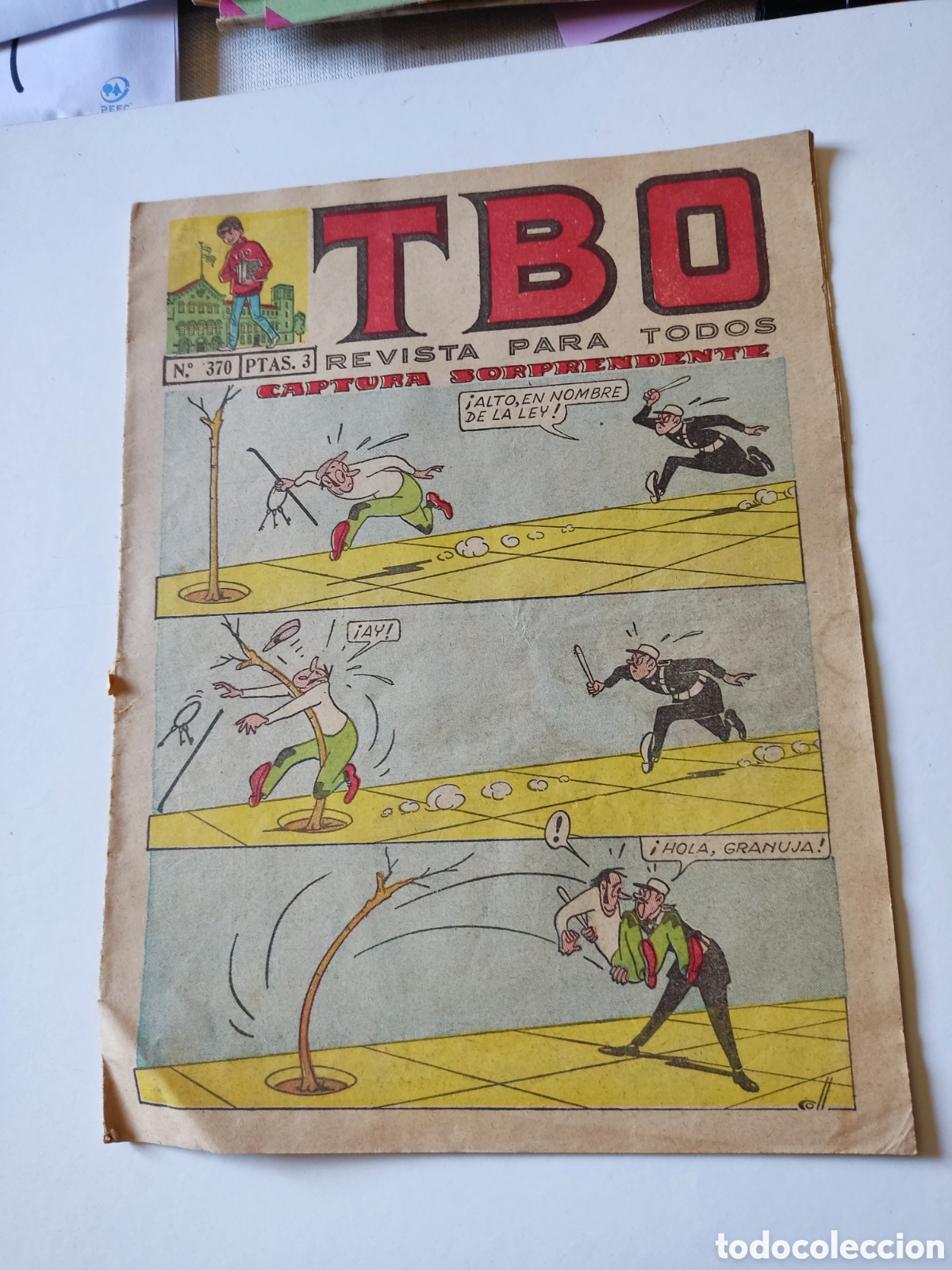 Revista TBO n&uacute;mero 370 a&ntilde;o 1958