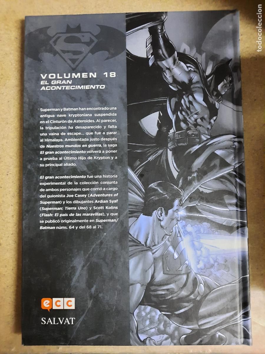 C&oacute;mics: BATMAN/SUPERMAN N&ordm; 18 - ED. SALVAT - Foto 3