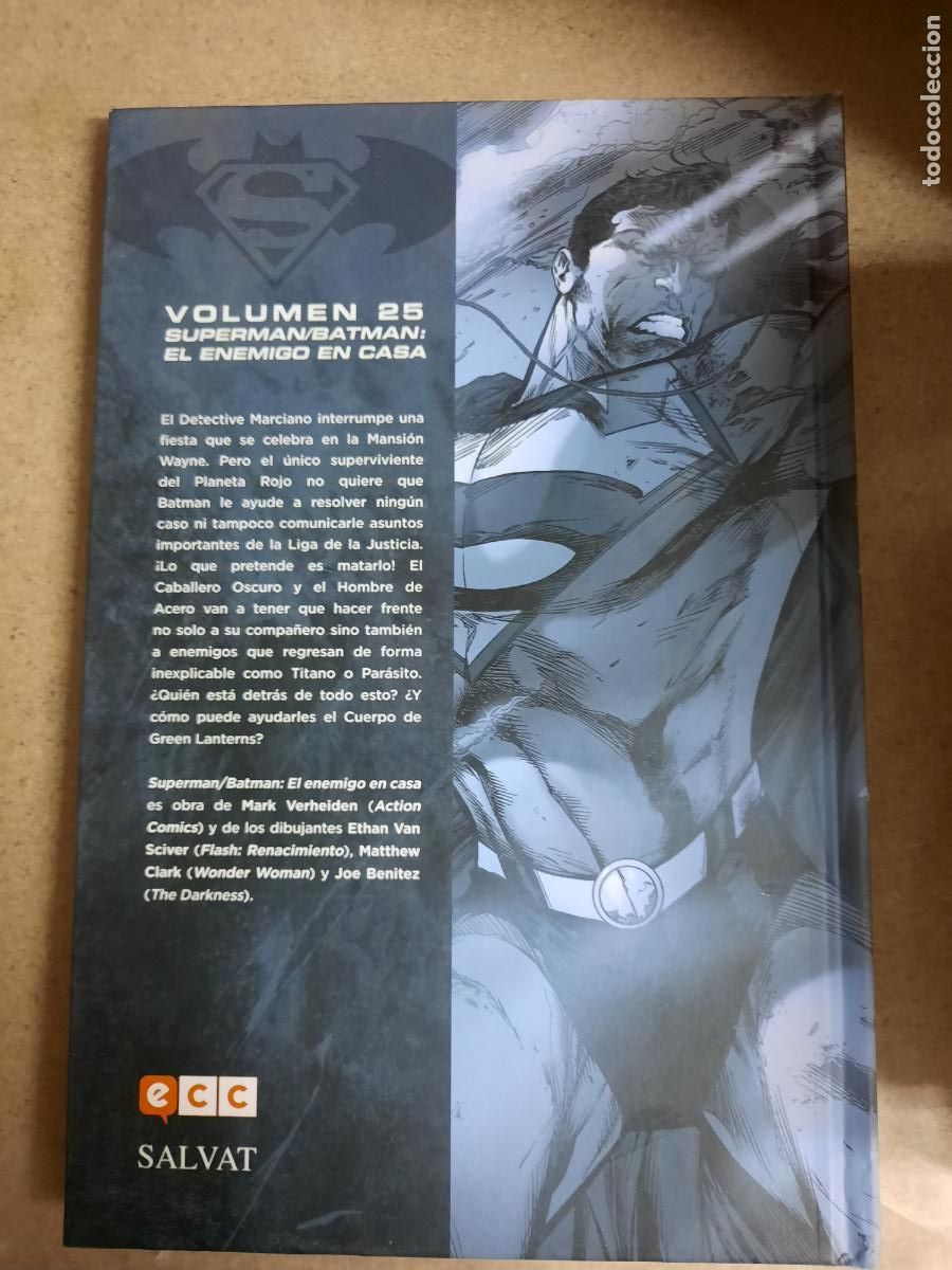 C&oacute;mics: BATMAN/SUPERMAN N&ordm; 25 - ED. SALVAT - Foto 2