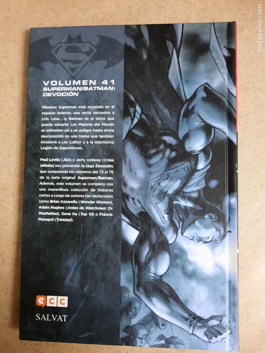 C&oacute;mics: BATMAN/SUPERMAN N&ordm; 41 - ED. SALVAT - Foto 2