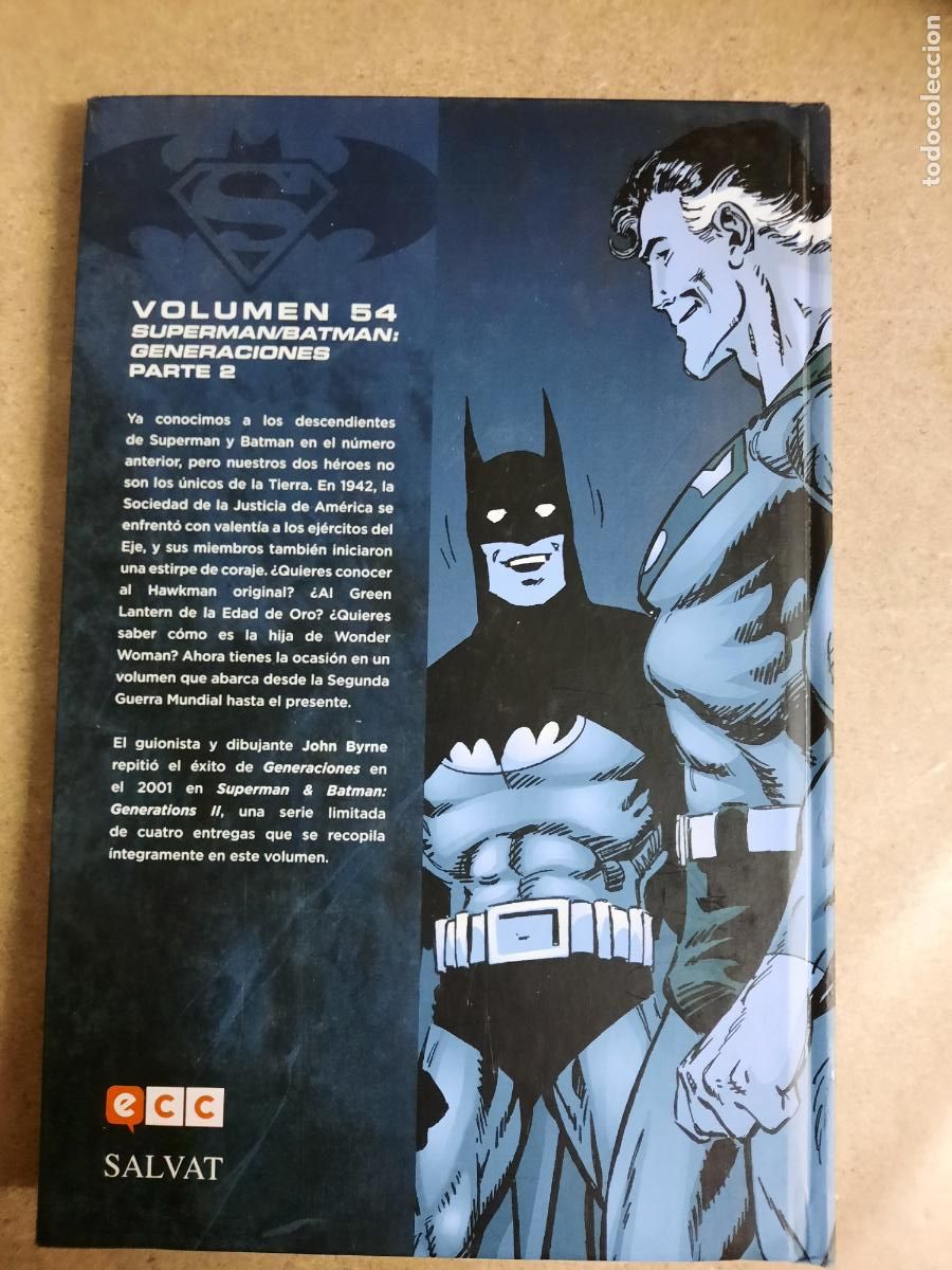 C&oacute;mics: BATMAN/SUPERMAN N&ordm; 54 - ED. SALVAT - Foto 2
