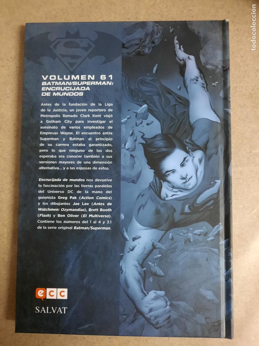 C&oacute;mics: BATMAN/SUPERMAN N&ordm; 61 - ED. SALVAT - Foto 2