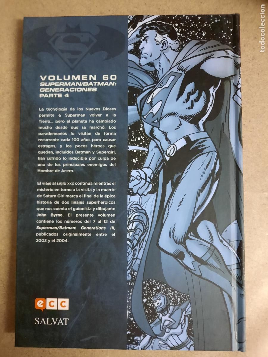 C&oacute;mics: BATMAN/SUPERMAN N&ordm; 60 - ED. SALVAT - Foto 2
