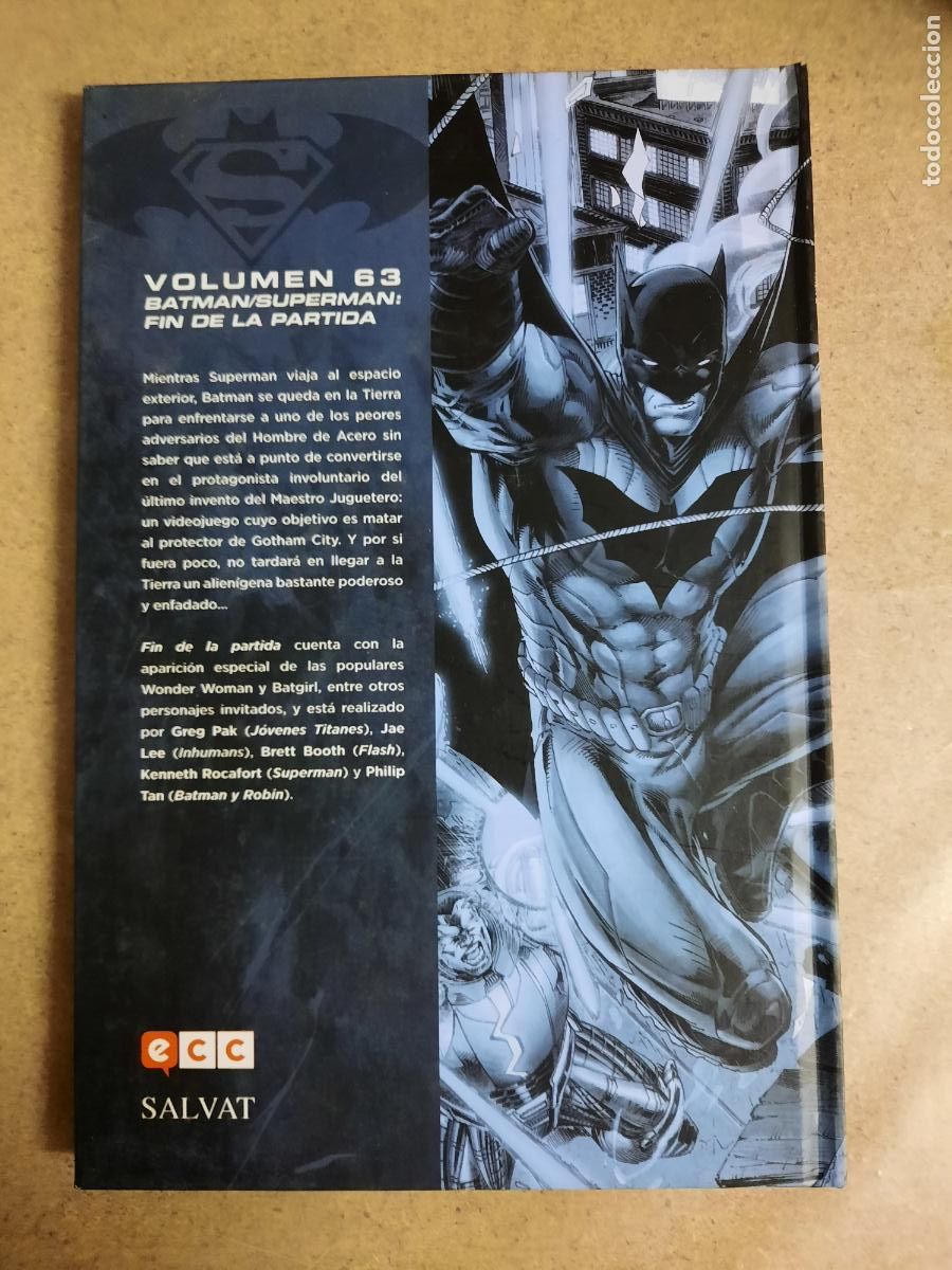 C&oacute;mics: BATMAN/SUPERMAN N&ordm; 63 - ED. SALVAT - Foto 2