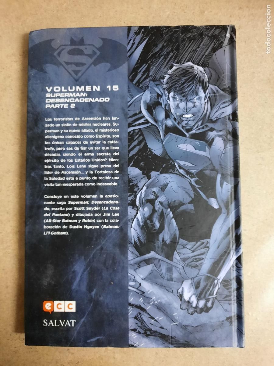 C&oacute;mics: BATMAN/SUPERMAN N&ordm; 15 - ED. SALVAT - Foto 2