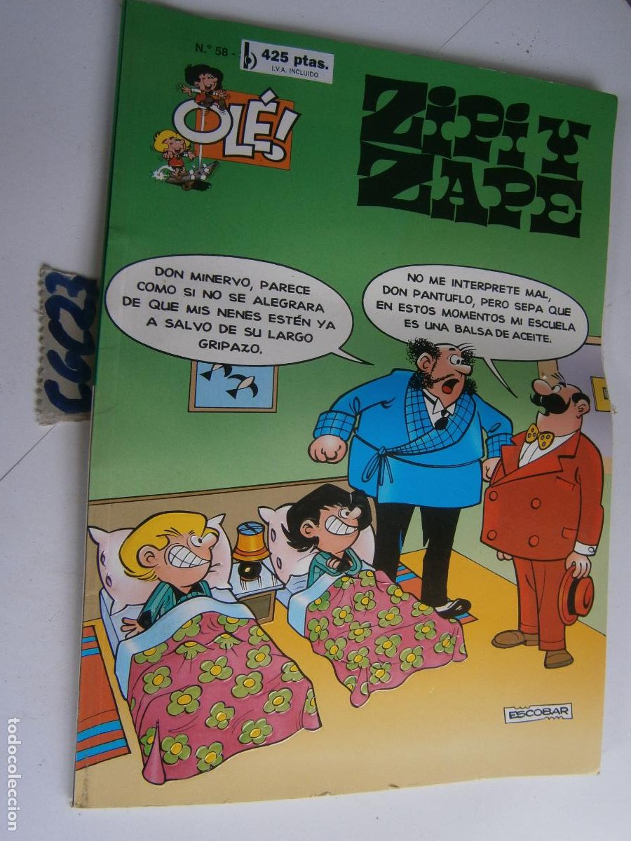 C&oacute;mics: ANTIGUO COMIC - ZIPI Y ZAPE - Foto 1