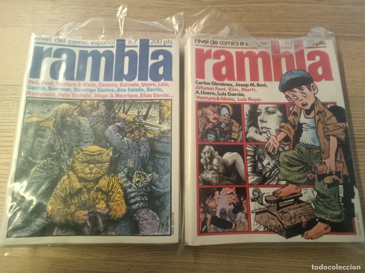 C&oacute;mics: Rambla. Nivel de comics e imagen. Del 1 al 12. Muy buen estado. - Foto 1