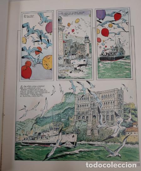 C&oacute;mics: COUSTEAU LA ISLA DE LOS TIBURONES, COMIC, EDICIONES FOLIO 1996 - Foto 6