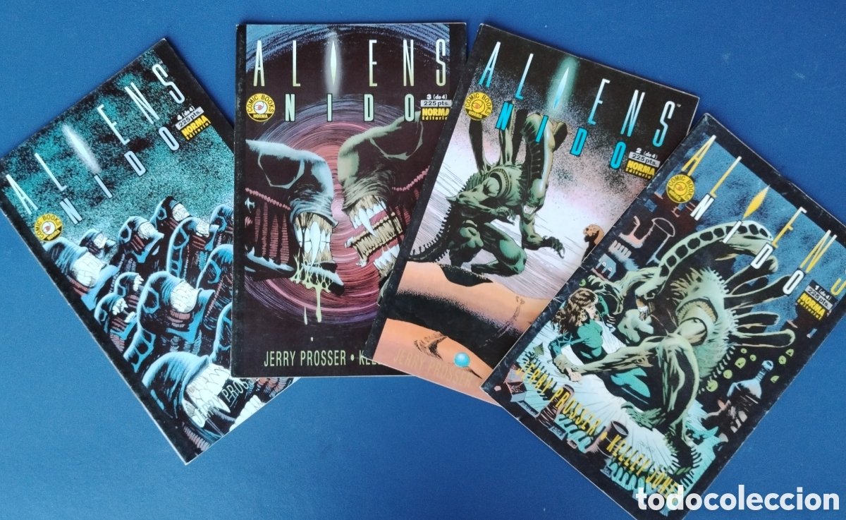 C&oacute;mics: Aliens - Nido /4 n&uacute;meros completa - Foto 1