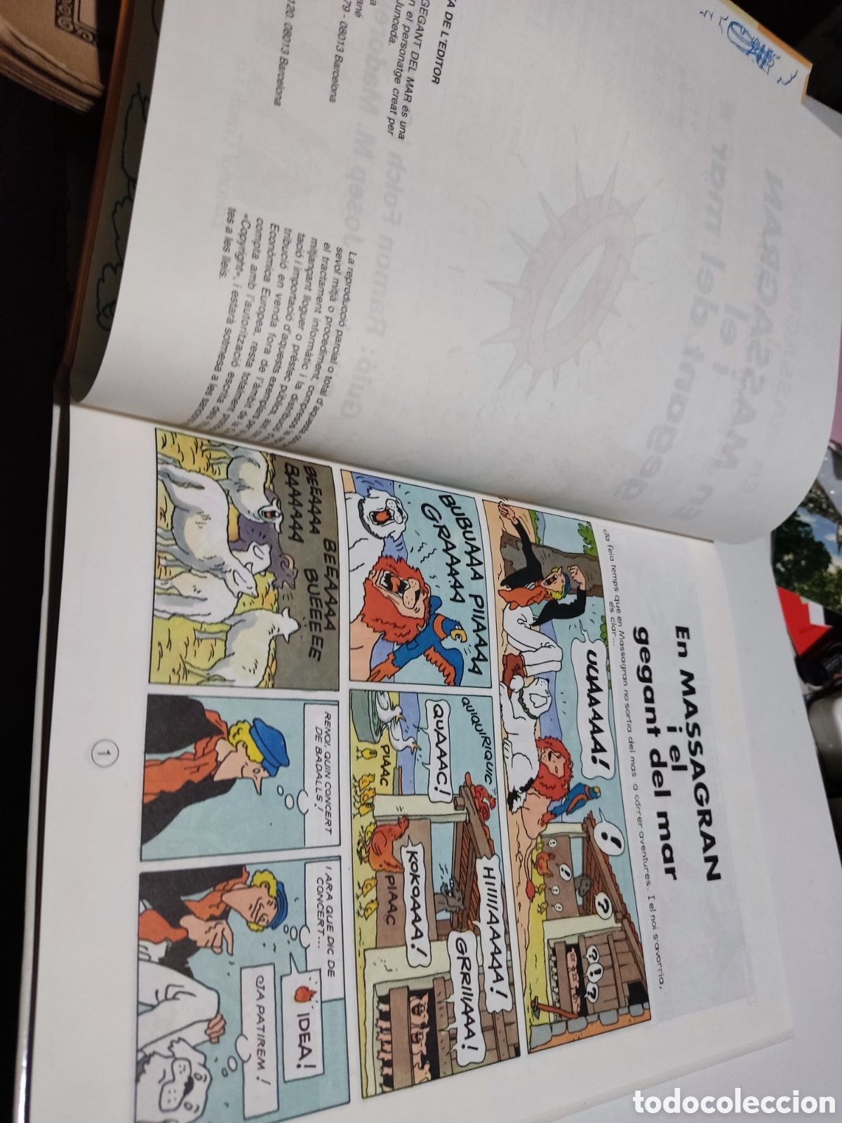 C&oacute;mics: C&oacute;mic en massagran i el gegant del mar - Foto 2
