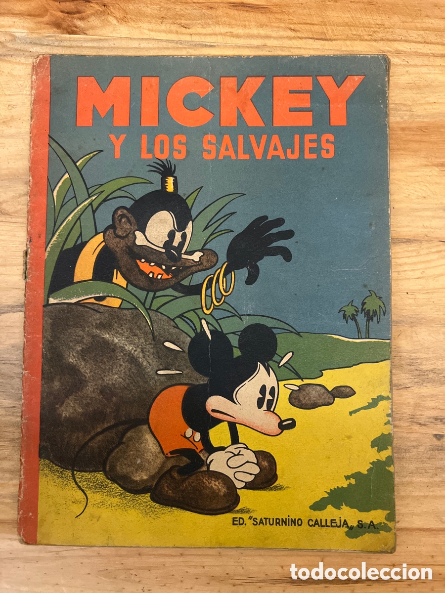 C&oacute;mics: MICKEY Y LOS SALVAJES SATURNINO CALLEJA - Foto 1