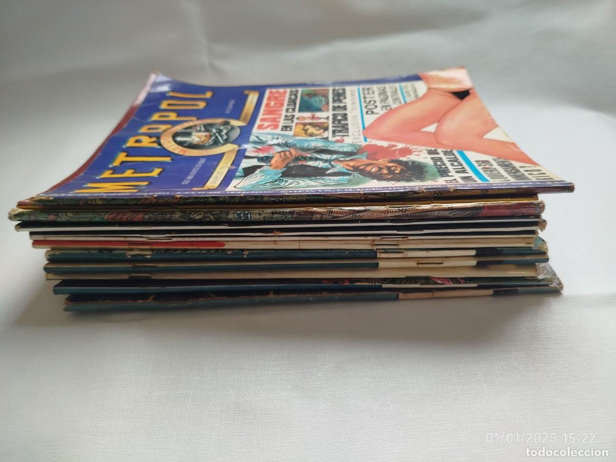 C&oacute;mics: Lote de 12 revistas de comics Metropol - Foto 1