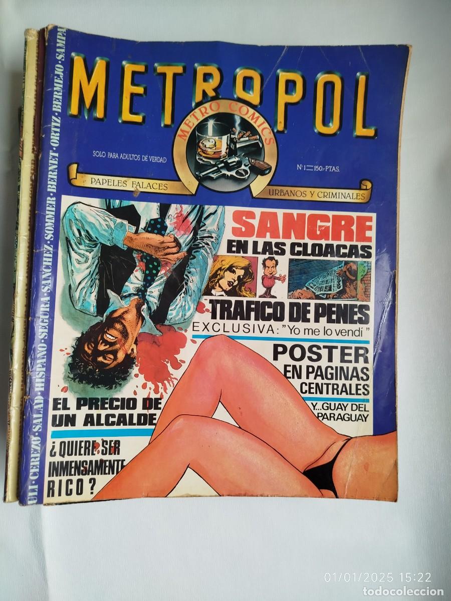 C&oacute;mics: Lote de 12 revistas de comics Metropol - Foto 2