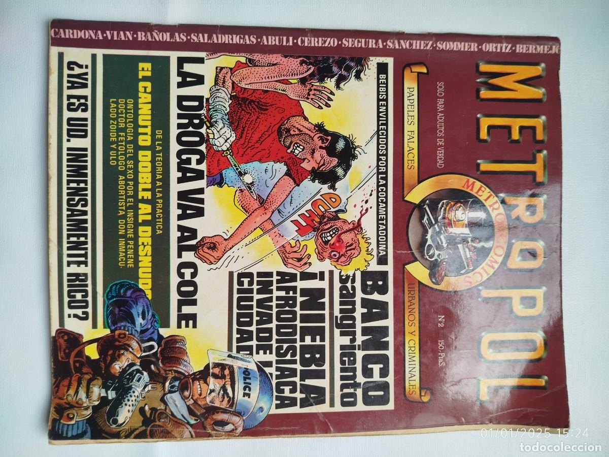 C&oacute;mics: Lote de 12 revistas de comics Metropol - Foto 11