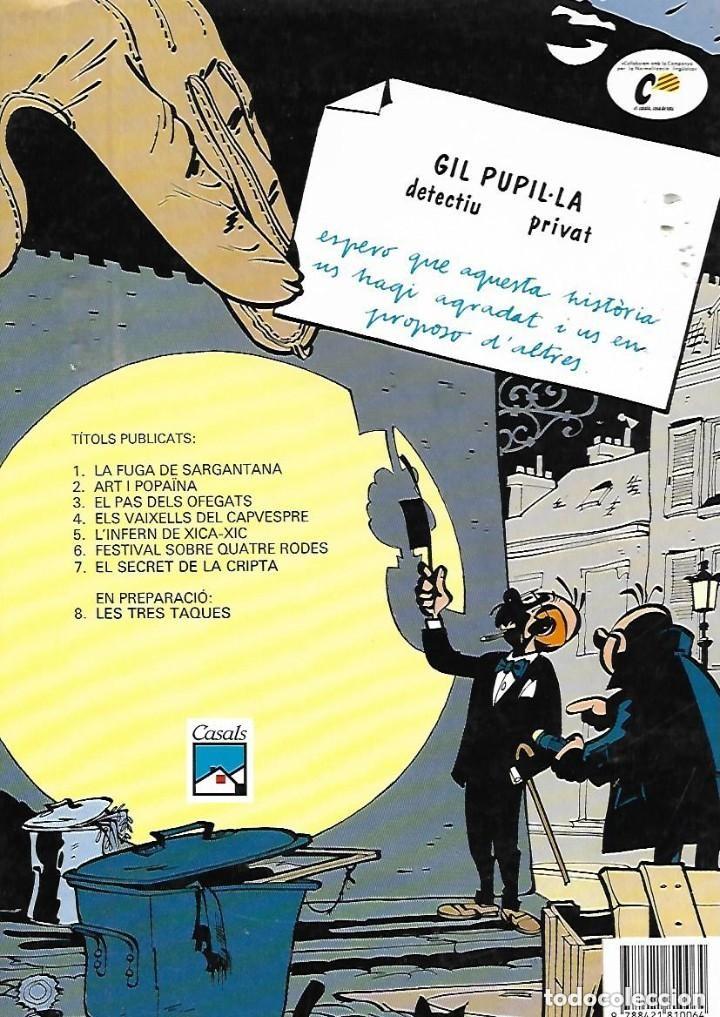 C&oacute;mics: GIL PUPIL.LA - n&ordm; 7: EL SECRET DE LA CRIPTA - EDITORIAL CASALS - PRIMERA EDICI&Oacute; - 1987 - Foto 2