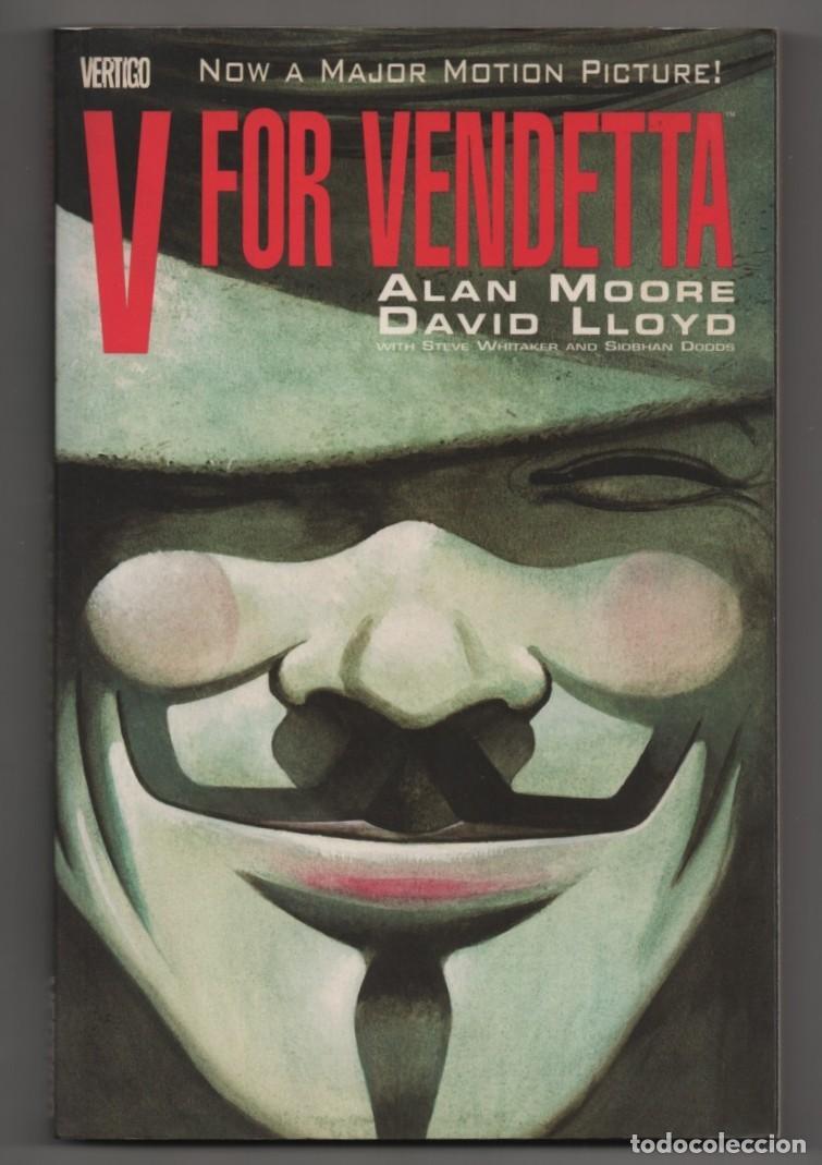 C&oacute;mics: V for Vendetta. Alan Moore & David Lloyd. En ingl&eacute;s - Foto 1