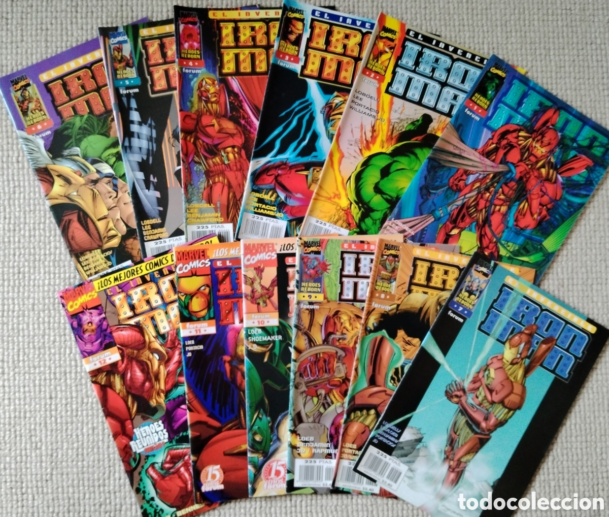 C&oacute;mics: Iron Man - Heroes REBORN 12 nums. - Foto 1
