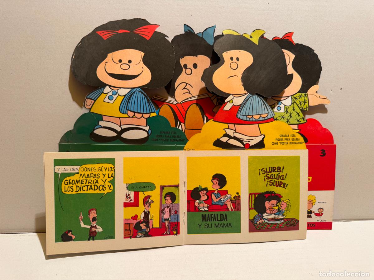 C&oacute;mics: LOTE DE 4 CUENTOS DE MAFALDA a&ntilde;o 1976 - Foto 2