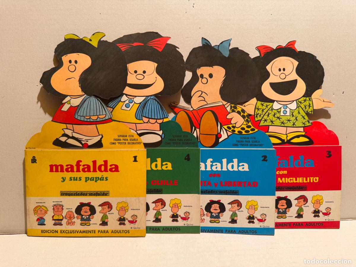 C&oacute;mics: LOTE DE 4 CUENTOS DE MAFALDA a&ntilde;o 1976 - Foto 1