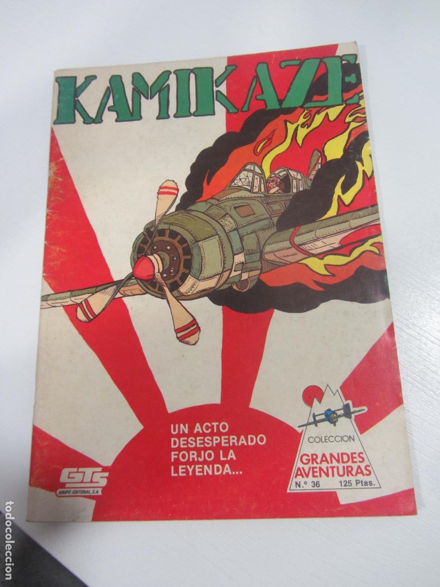 Comics: GRANDES AVENTURAS. N&ordm; 36. KAMIKAZE. GTS GRUPO EDITORIAL ARX315