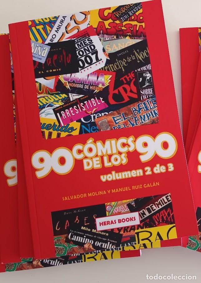 C&oacute;mics: 90 comics de los 90, vol. 2, libro sobre los c&oacute;mics de la d&eacute;cada de los 90 - Foto 1