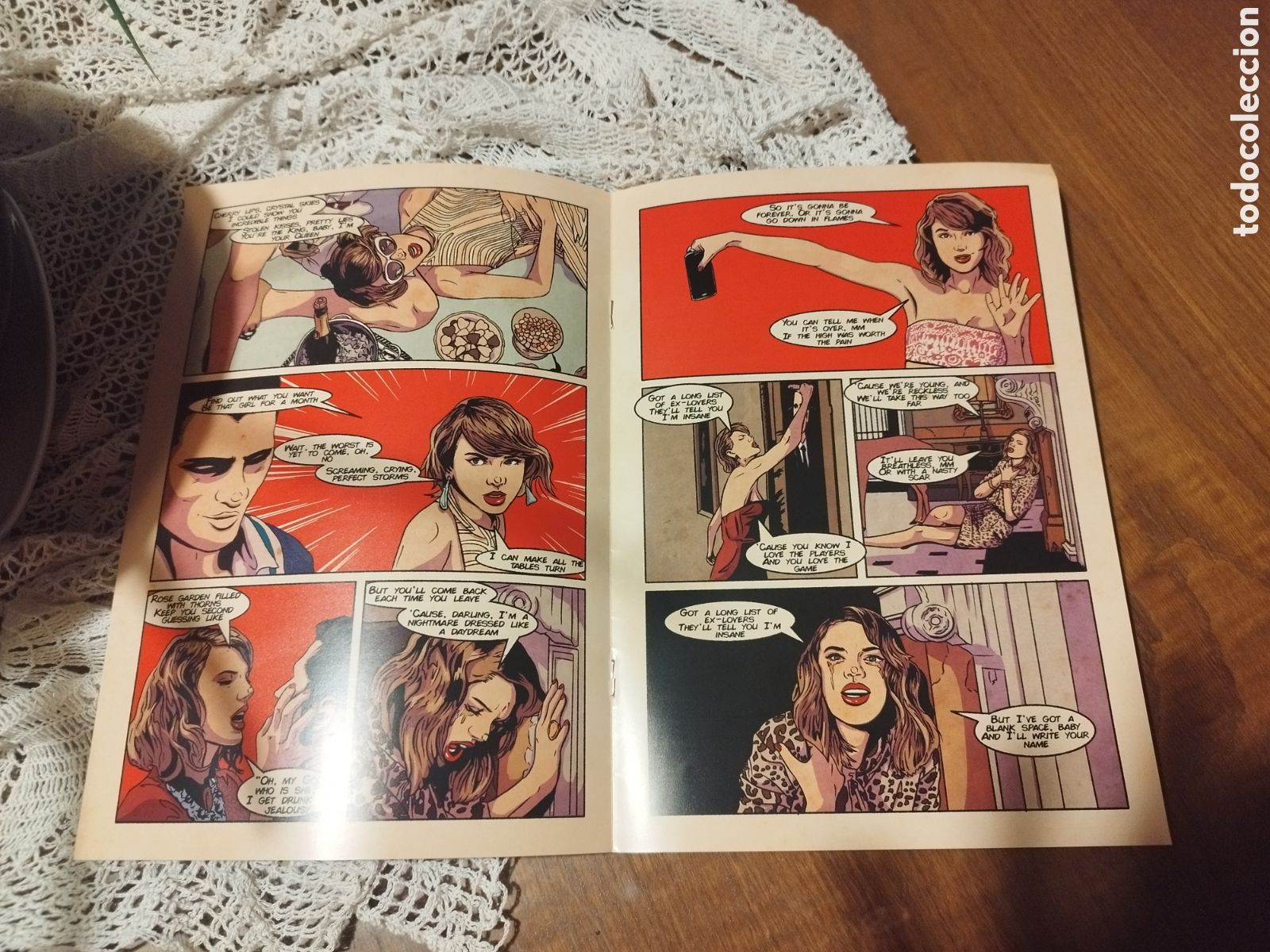 C&oacute;mics: Blank Space c&oacute;mic Taylor Swift - Foto 2