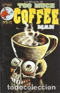 C&oacute;mics: TOO MUCH COFFEE MAN N&ordm; 5 - LA FACTORIA DE IDEAS - ESTADO EXCELENTE - Foto 1