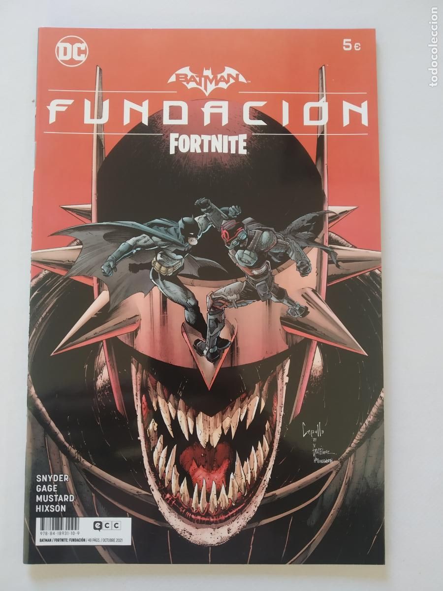 C&oacute;mics: BATMAN FUNDACION FORTNITE - ECC - DC - NUEVO (8X) - Foto 1