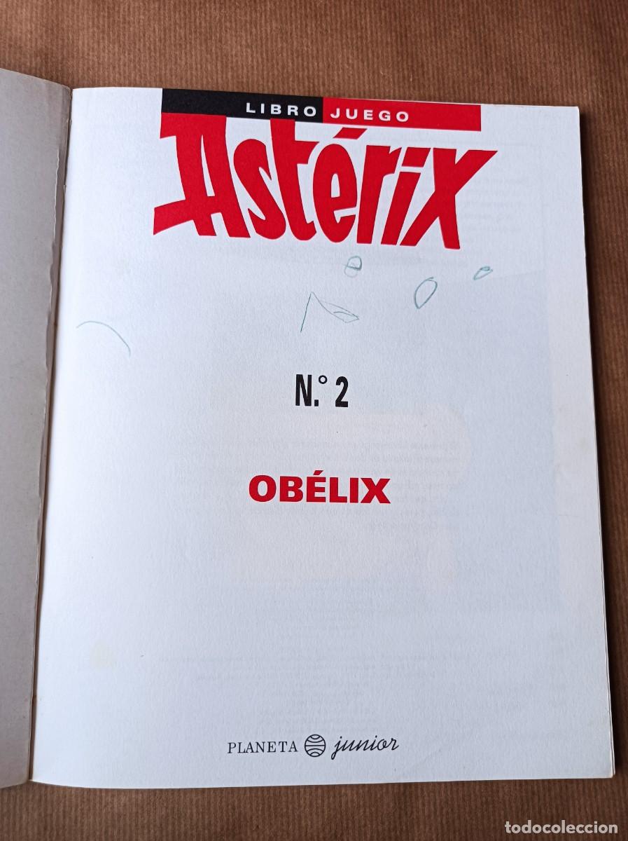 C&oacute;mics: LIBRO JUEGO ASTERIX N&ordm; 2 A FALTA DEL SUPLEMENTO - Foto 7