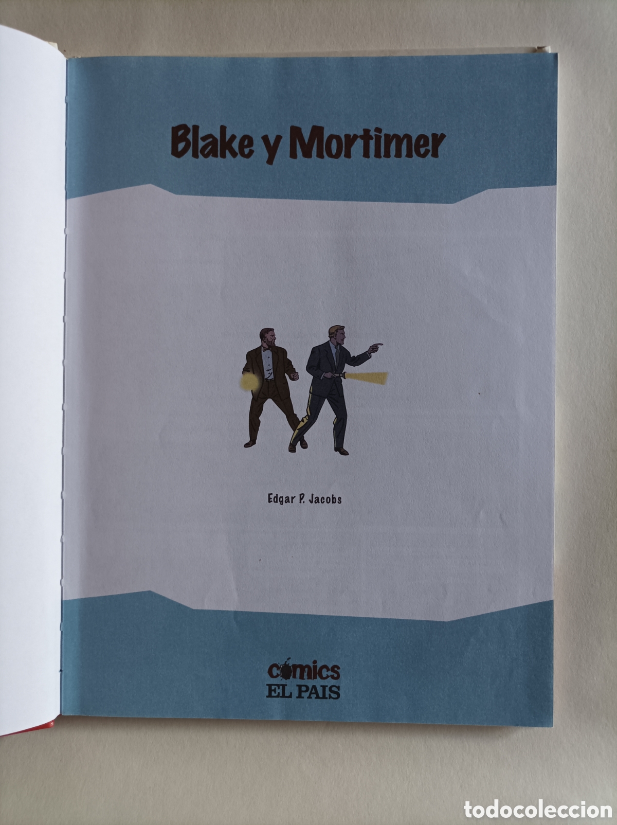 C&oacute;mics: Edgar P. Jacobs. Las aventuras de Blake y Mortimer. La marca amarilla + el caso del collar - 2 LIBRO - Foto 6