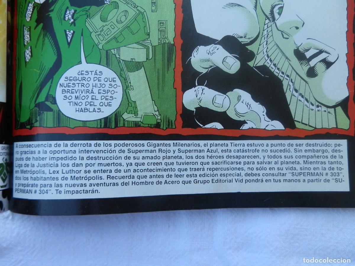 C&oacute;mics: SUPERMAN FOREVER EDITORIAL VID M&Eacute;XICO 1&ordf; EDICI&Oacute;N 1999. DC COMICS - Foto 3
