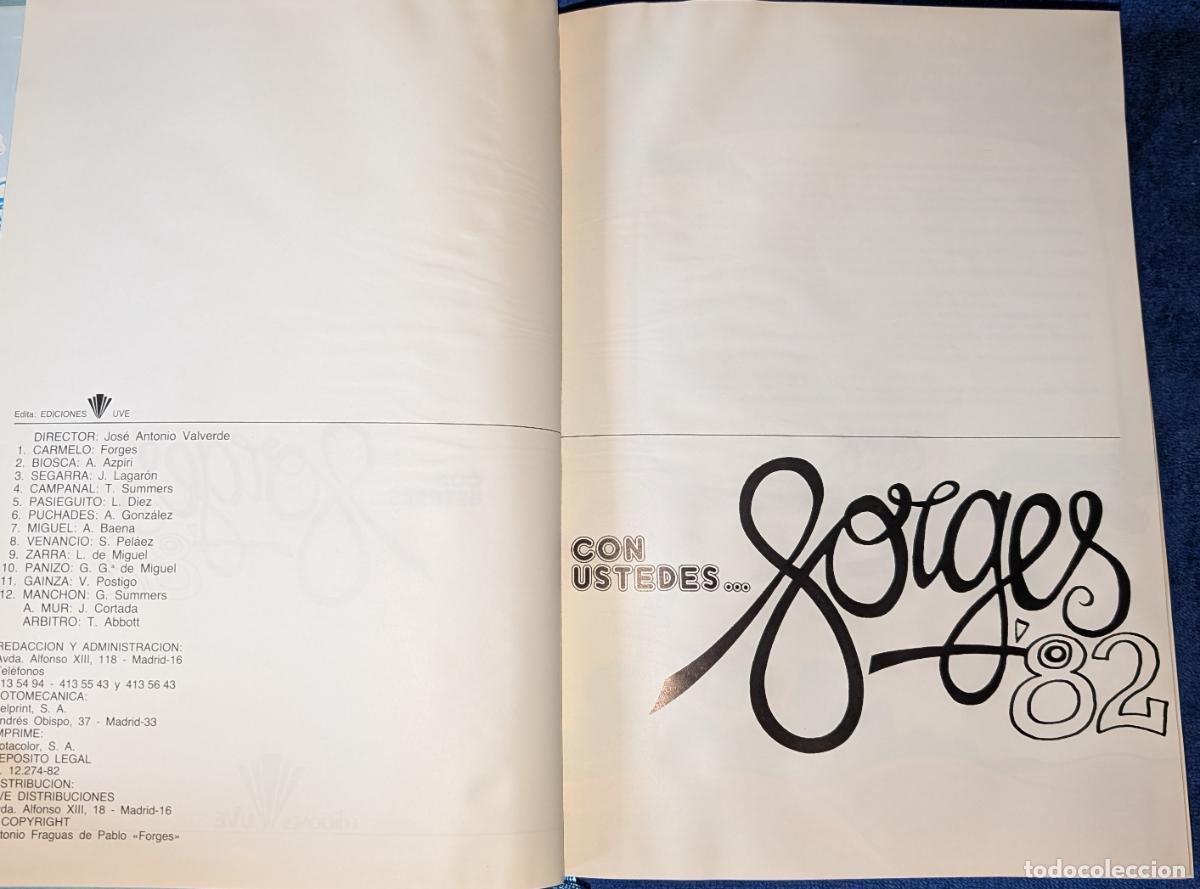 C&oacute;mics: Con ustedes ... Forges 82 - Forges - UVE Distribucciones (1982) - Foto 4