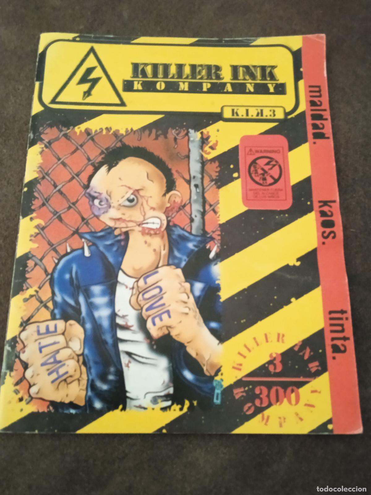C&oacute;mics: KILLER INK. KOMPANY. MALDAD. KAOS. TINTA. N&ordm; 3 - Foto 1
