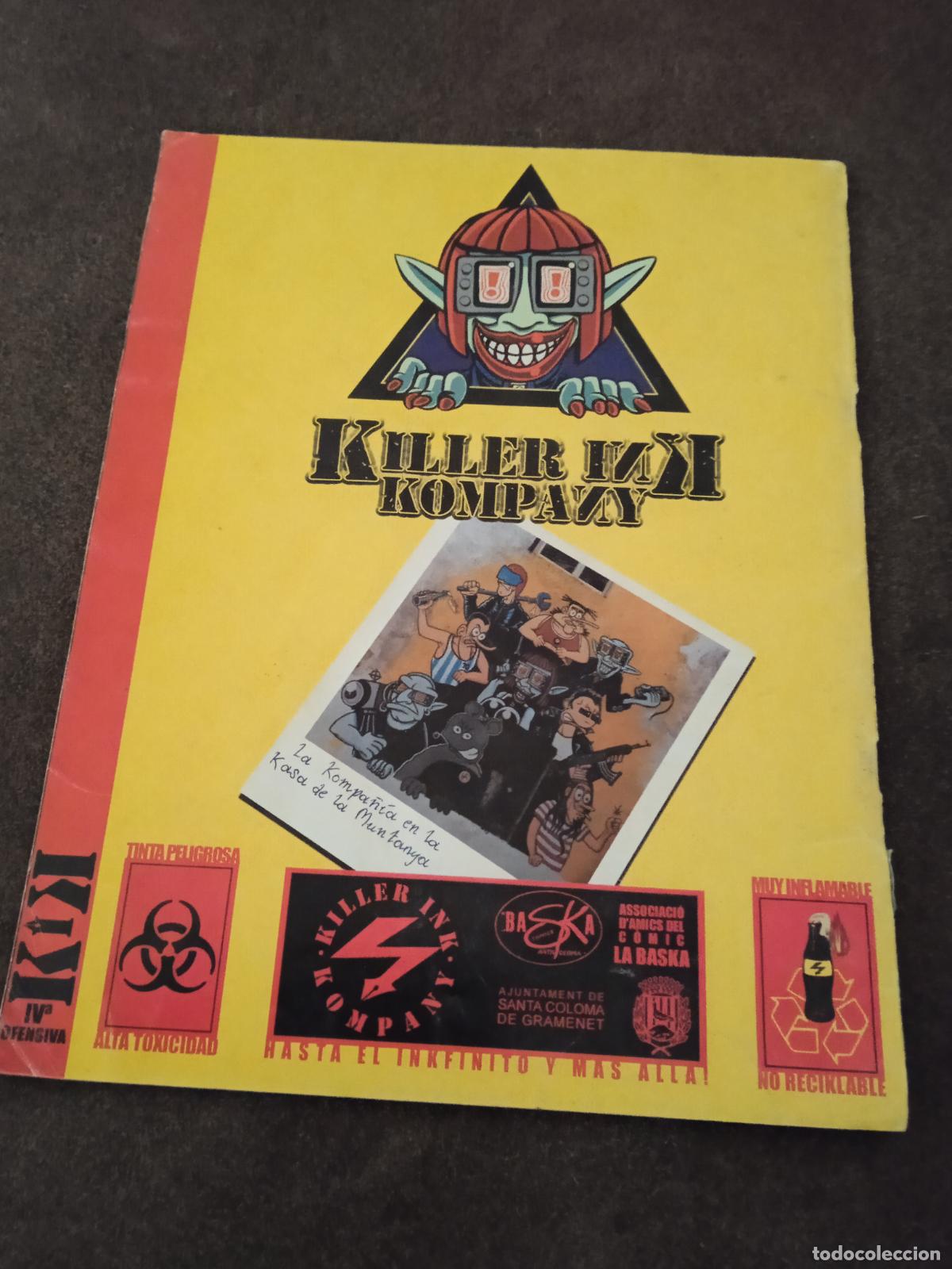 C&oacute;mics: KILLER INK. KOMPANY. MALDAD. KAOS. TINTA. N&ordm; 4, IV. - Foto 3