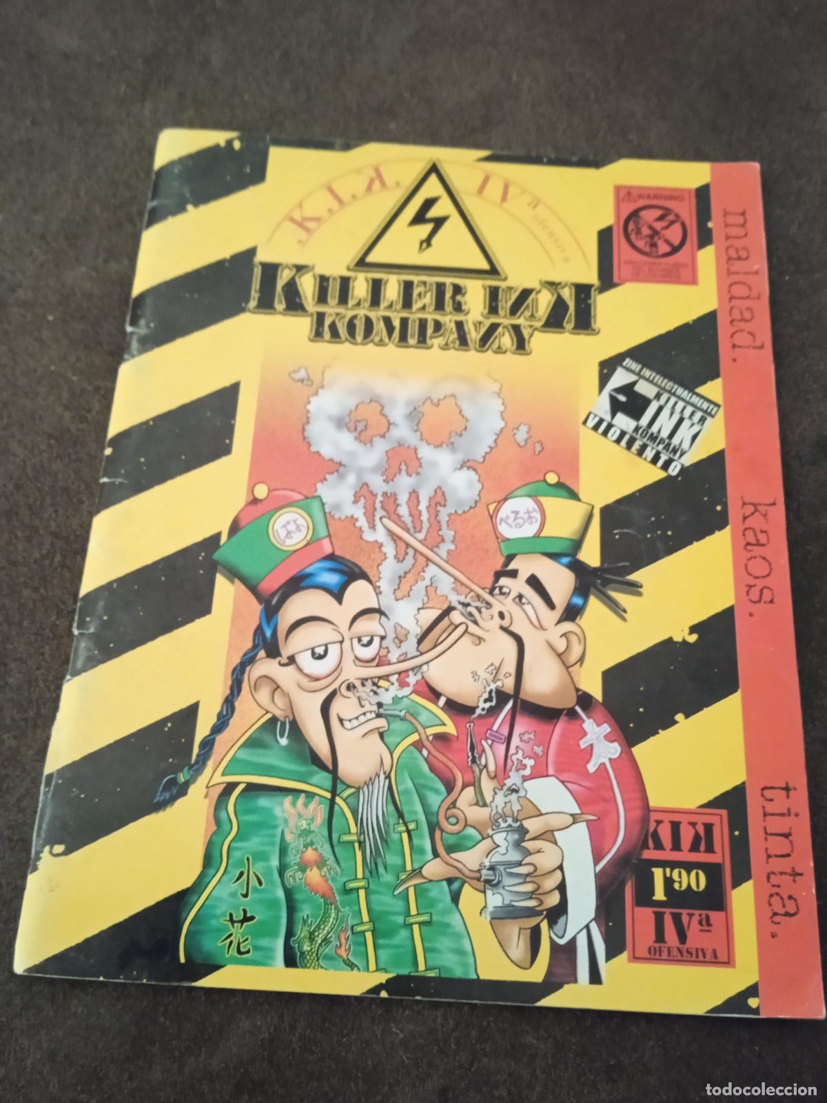 C&oacute;mics: KILLER INK. KOMPANY. MALDAD. KAOS. TINTA. N&ordm; 4, IV. - Foto 1