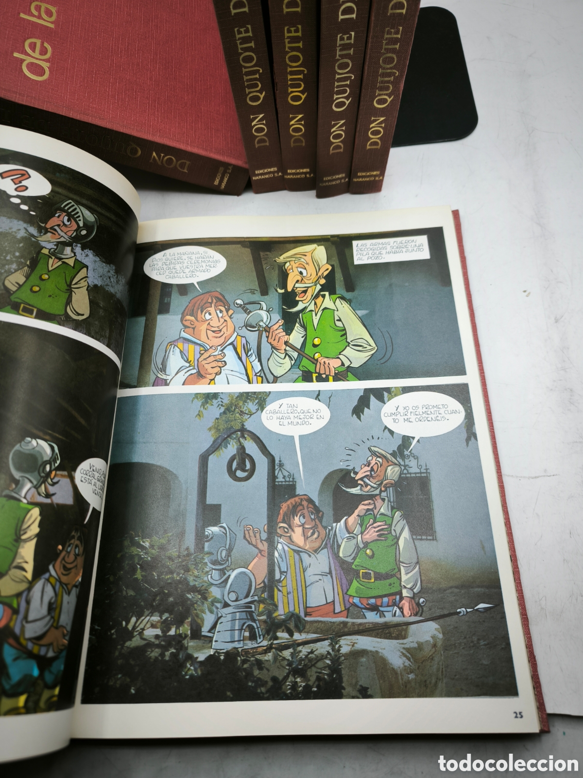 C&oacute;mics: Don Quijote en comic. Ed. Naranco - Foto 4