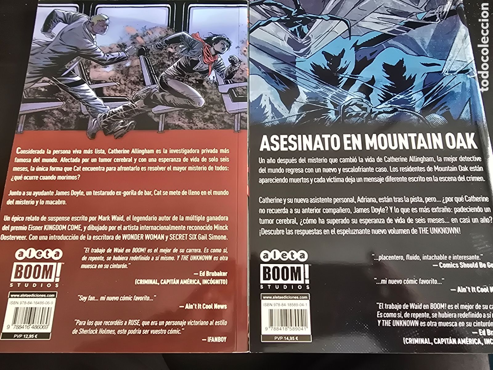 C&oacute;mics: THE UNKNOWN. EL DIABLO HECHO CARNE. 2 COMICS. WAID, OOSTERVEER - Foto 2