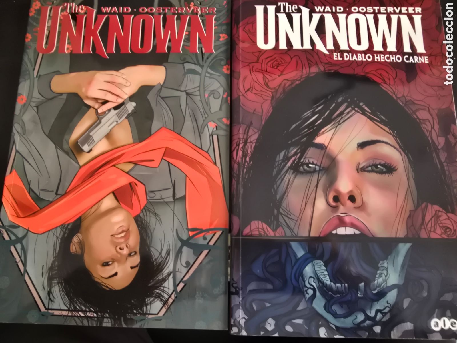 C&oacute;mics: THE UNKNOWN. EL DIABLO HECHO CARNE. 2 COMICS. WAID, OOSTERVEER - Foto 1
