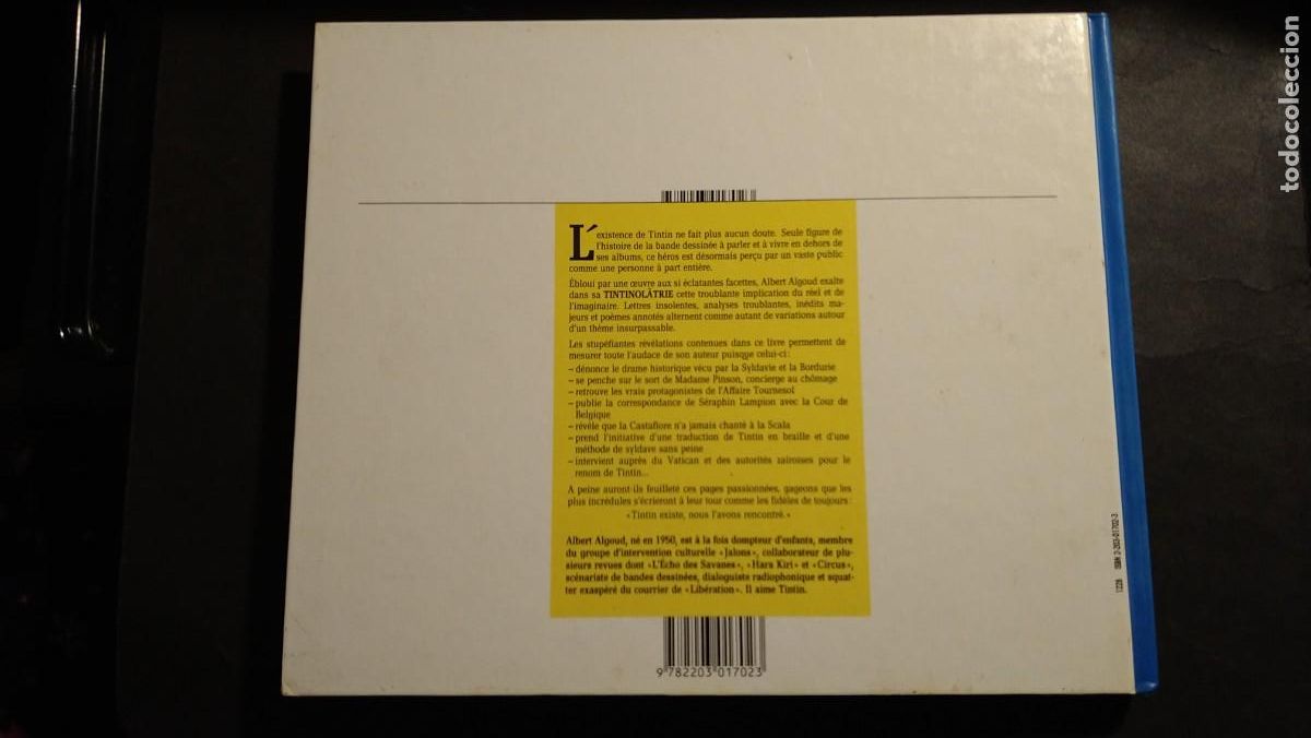 C&oacute;mics: TINTINOLATRIE - ALBERT ALGOUD - Foto 2