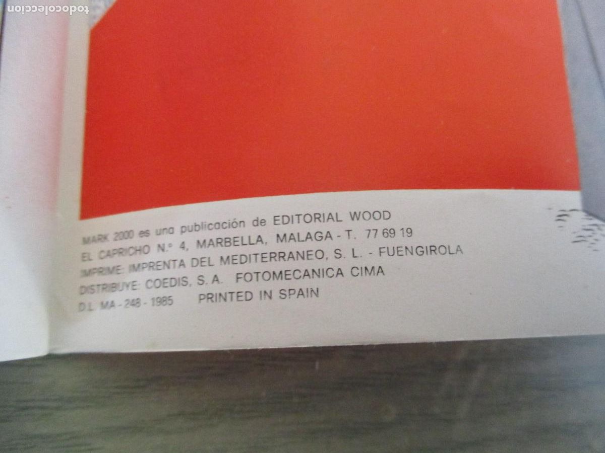C&oacute;mics: MARK 2000- N&ordm;. 5- EDT: WOOD-1985 - Foto 5