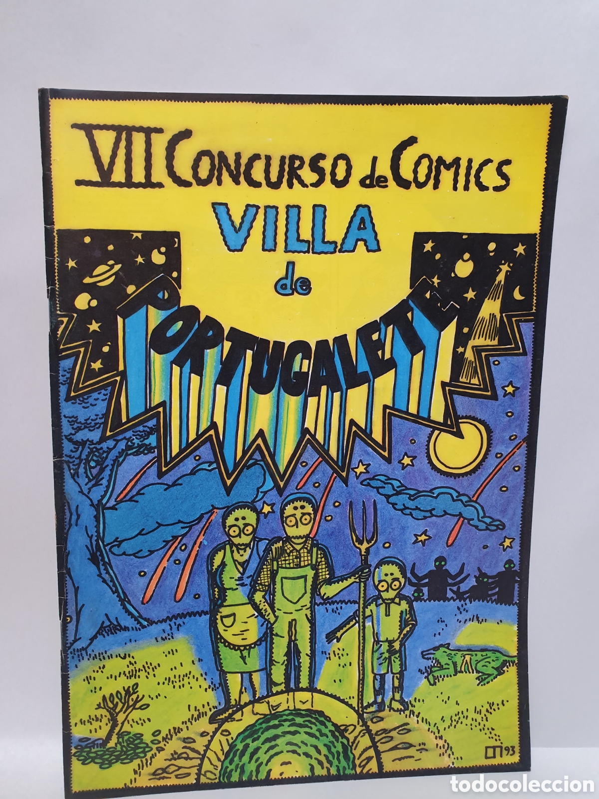 C&oacute;mics: VII CONCURSO DE COMICS. VILLA DE PORTUGALETE. 1993. - Foto 1