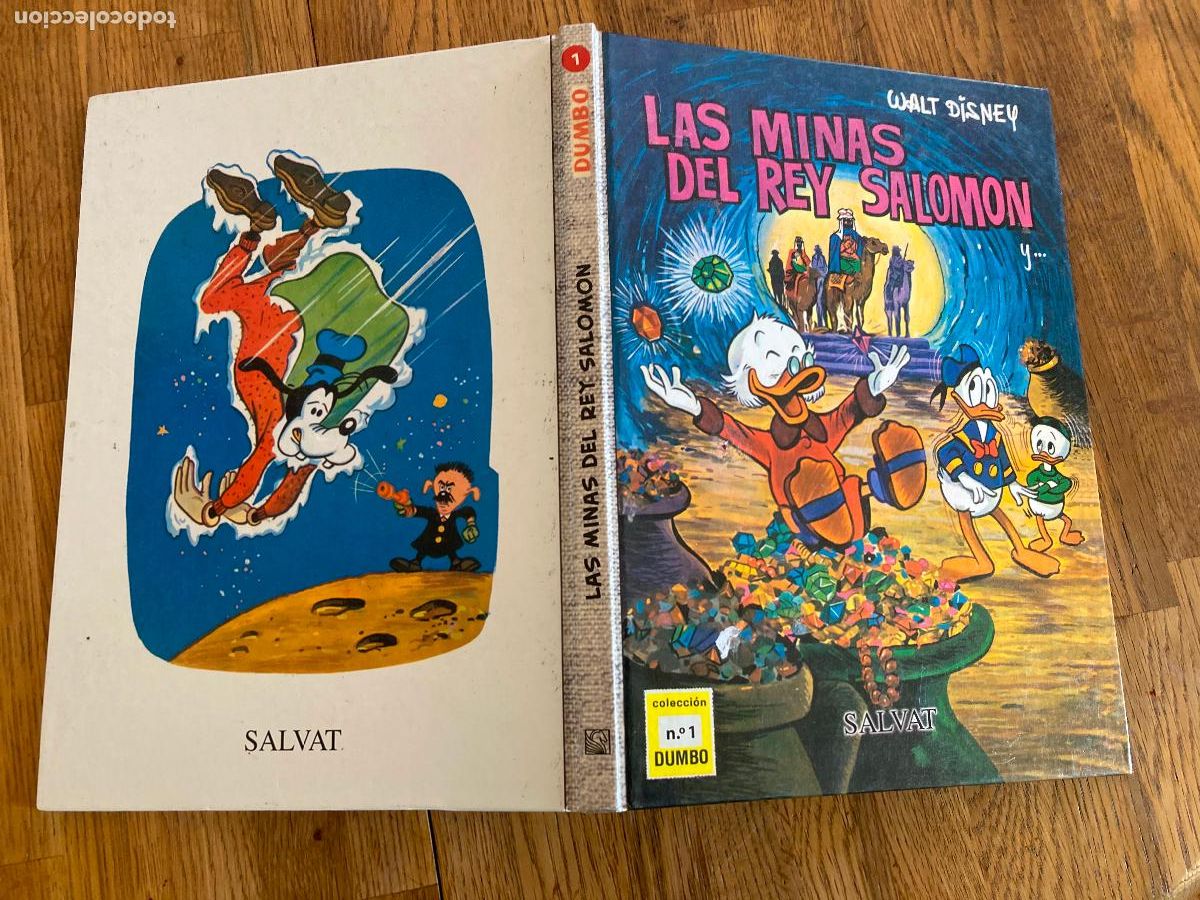 C&oacute;mics: *PEDIDO M&Iacute;NIMO 5 EUROS* - COLECCI&Oacute;N DUMBO N&ordm; 1 - SALVAT - TAPA DURA