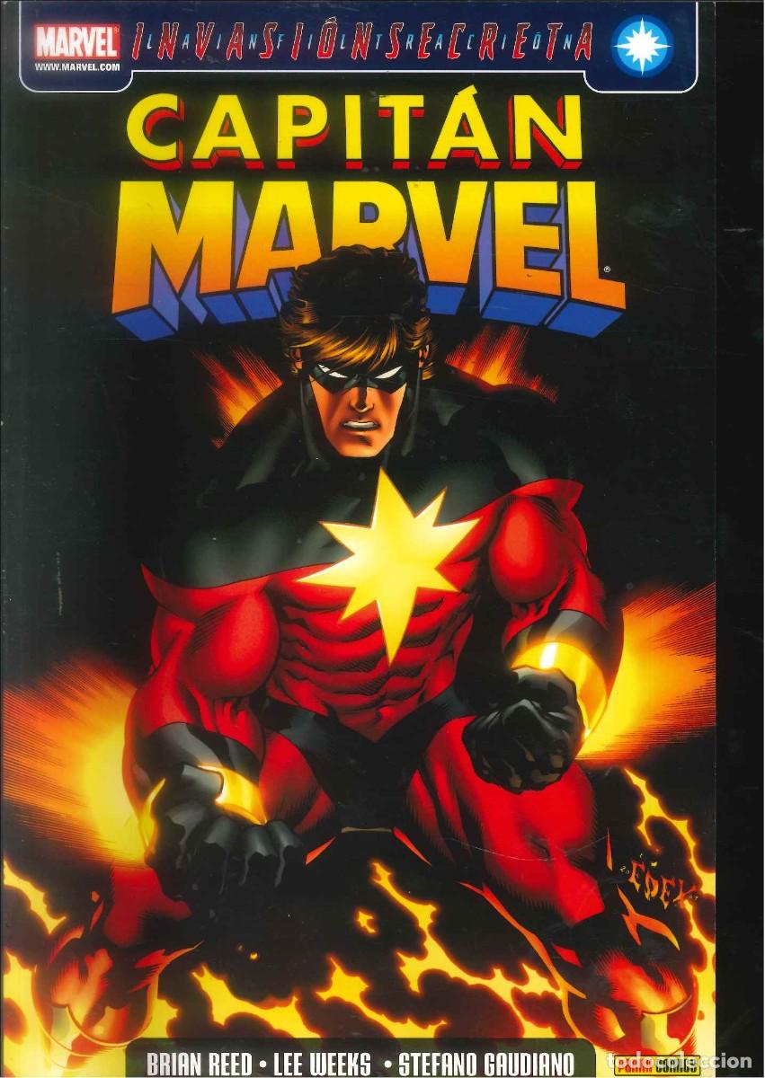 C&oacute;mics: INVASION SECRETA CAPITAN MARVEL PANINI - Foto 1